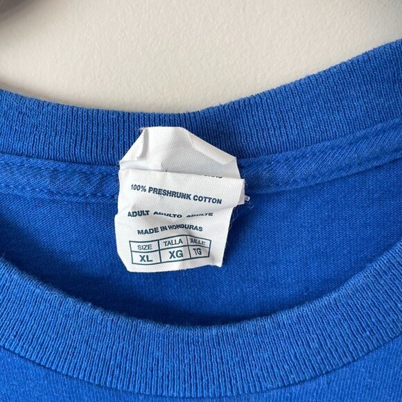 Alaska Graphic Tee Printed Short Sleeve Crew Neck Casual Blue XL - Picture 4 of 6